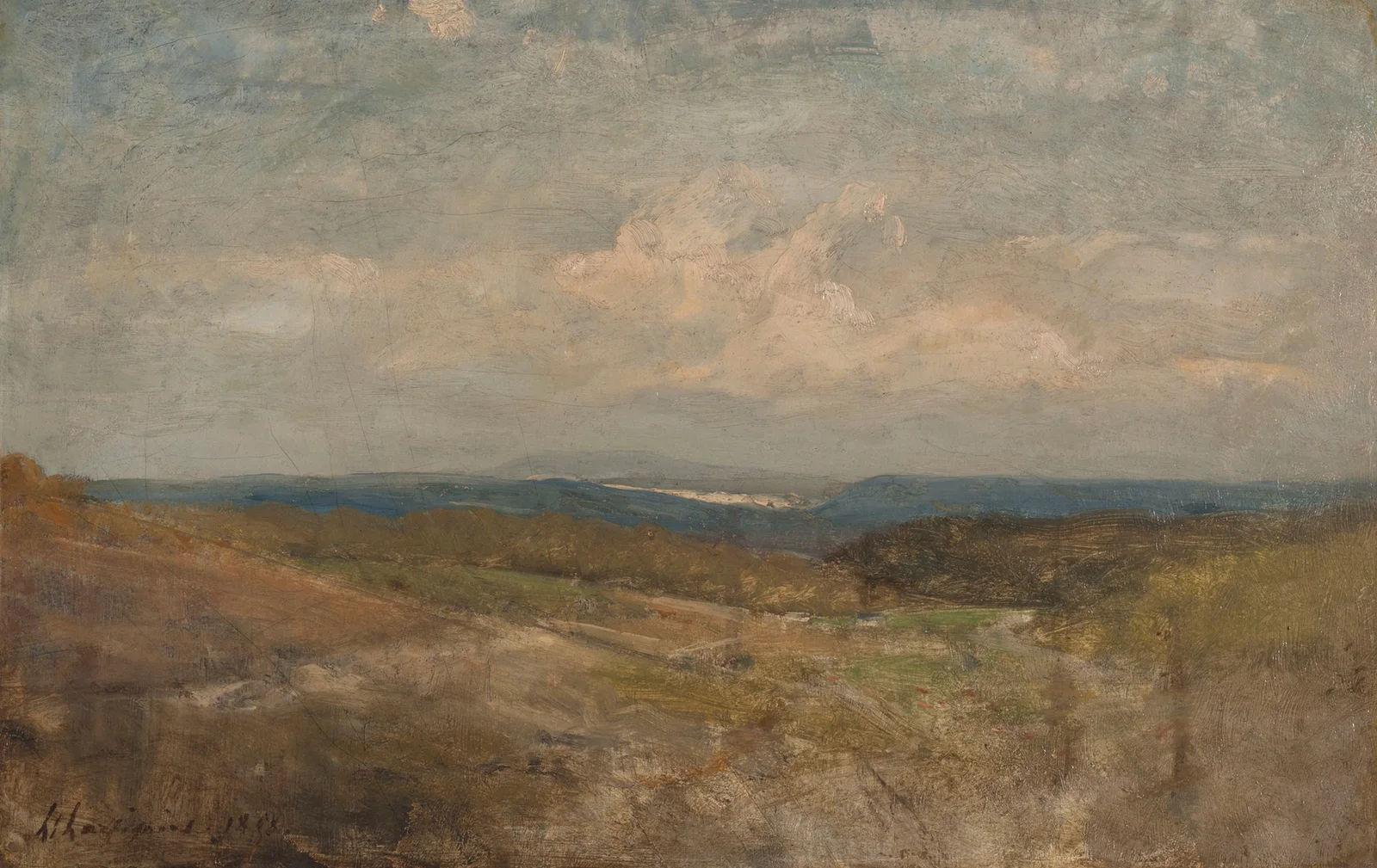 Paysage de collines av Henri-Joseph Harpignies