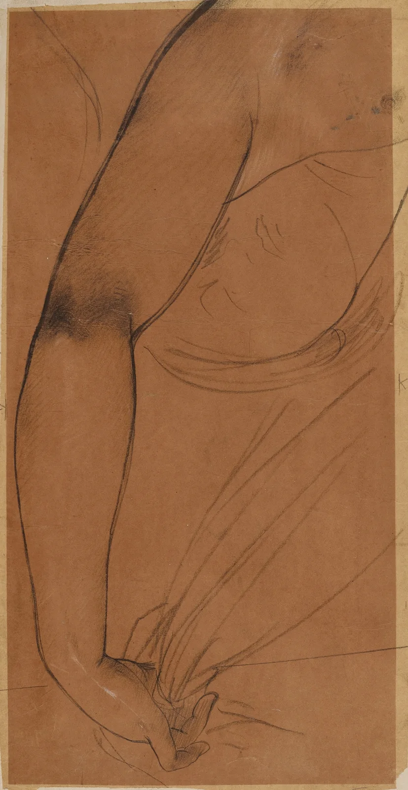 Etude de bras av Jules Joseph Lefebvre