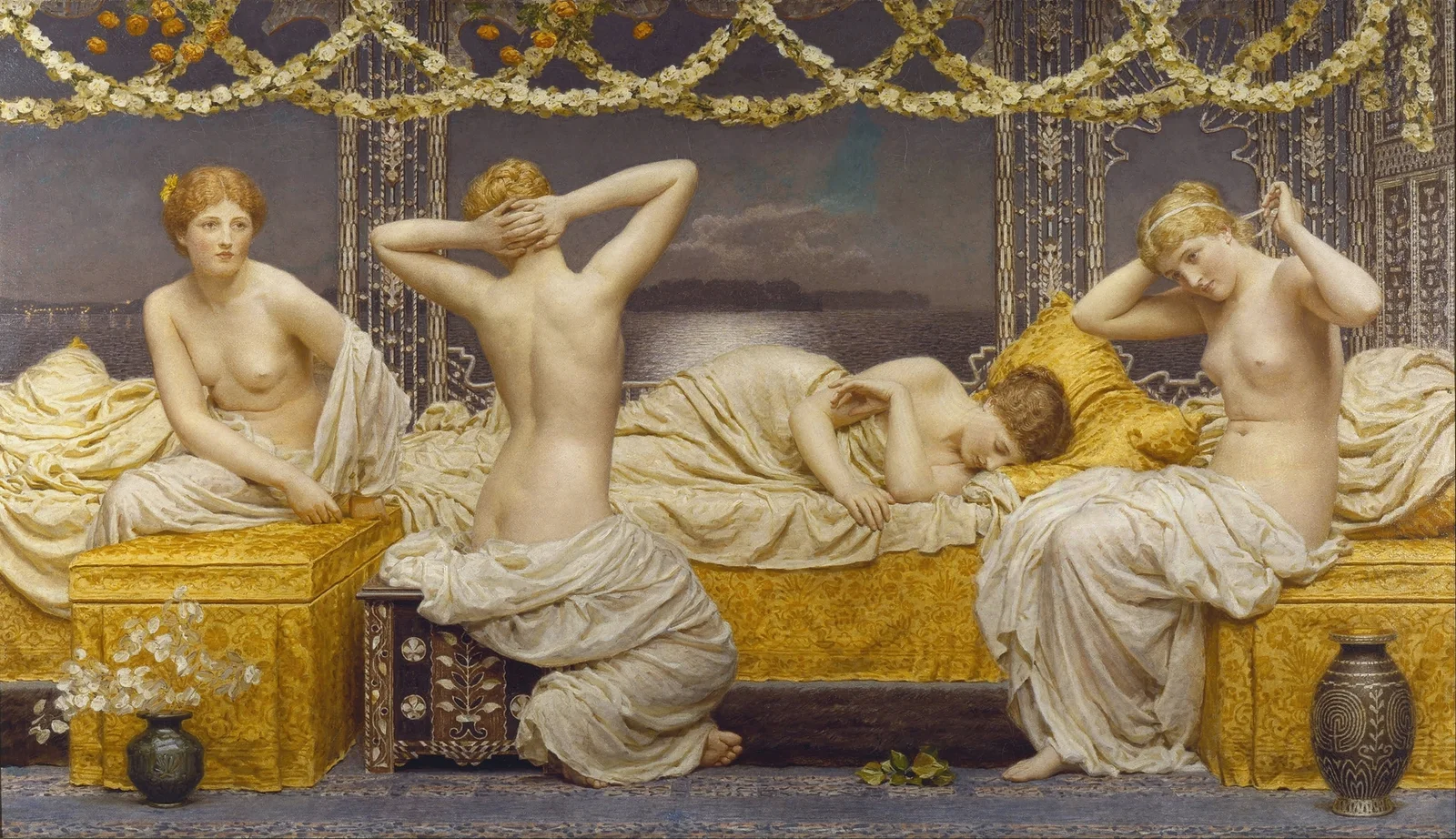 A Summer Night av Albert Joseph Moore