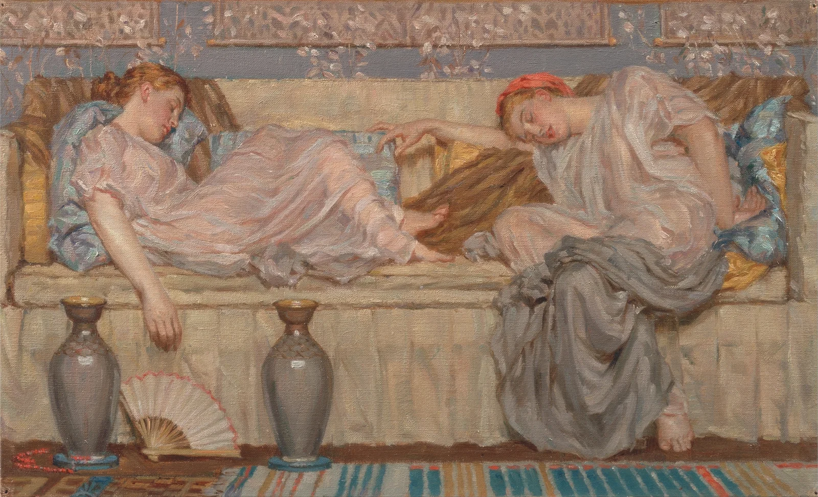 Beads (Study) av Albert Joseph Moore