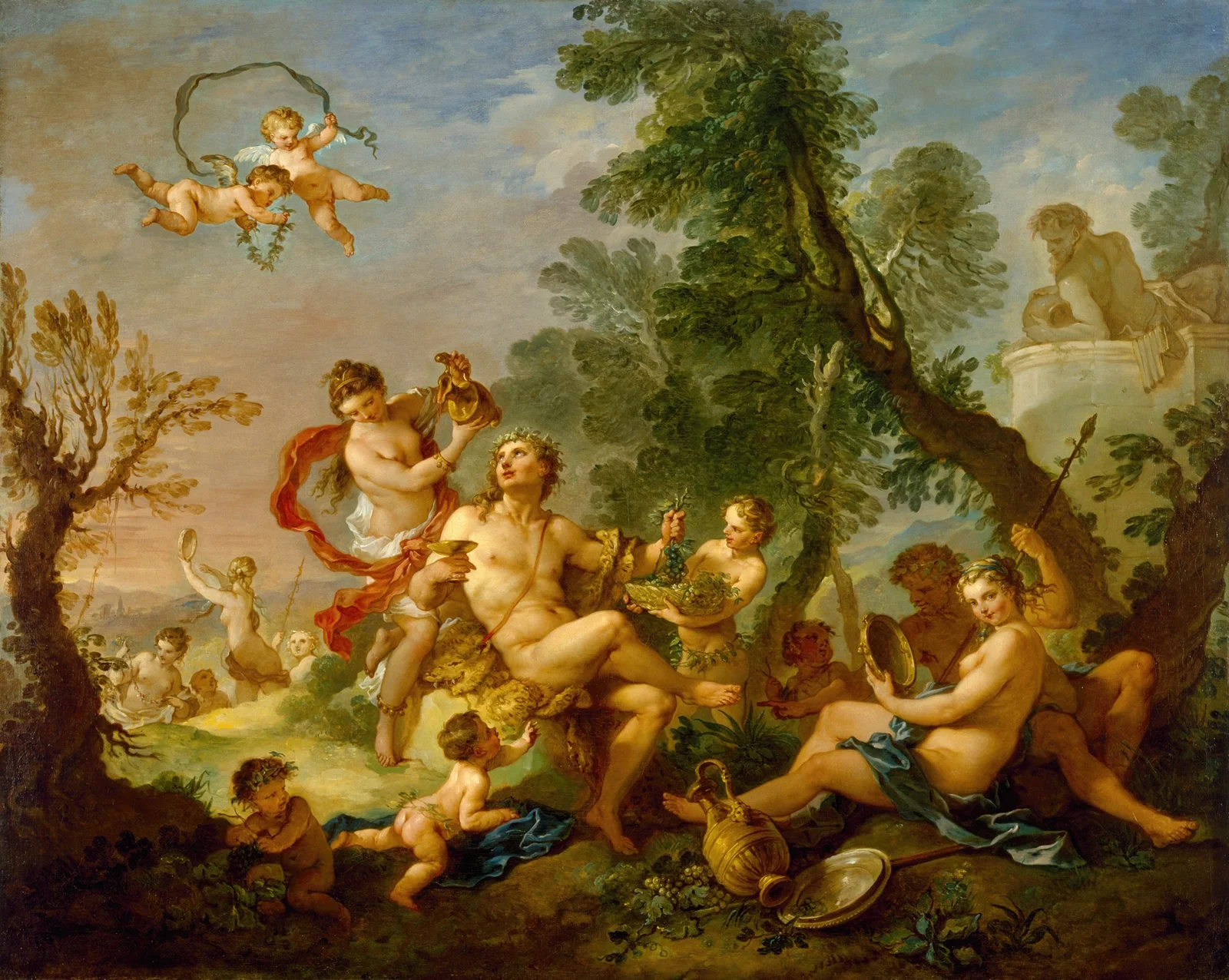 Bacchanal av Charles-Joseph Natoire