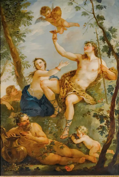 The Triumph Of Bacchus av Charles-Joseph Natoire