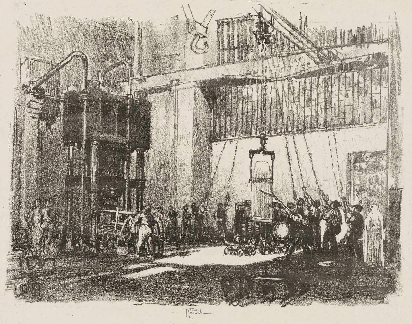 Bottling the Big Shell av Joseph Pennell