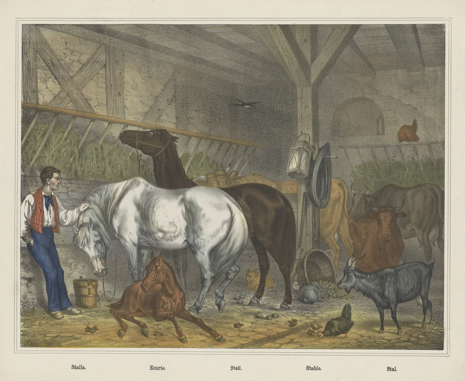 Stable av Joseph Scholz