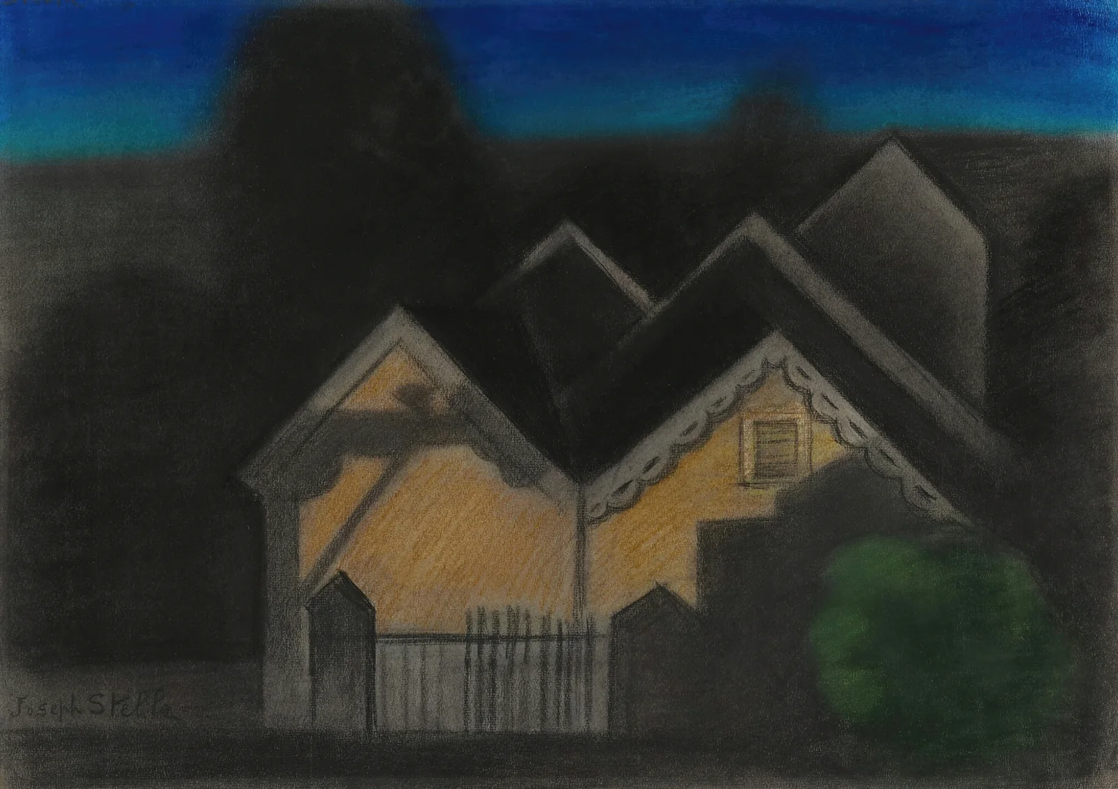 Nocturne II av Joseph Stella