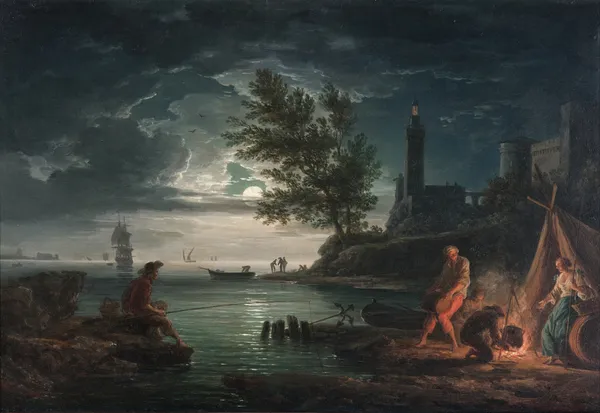 The four times of day- Night av Claude-Joseph Vernet