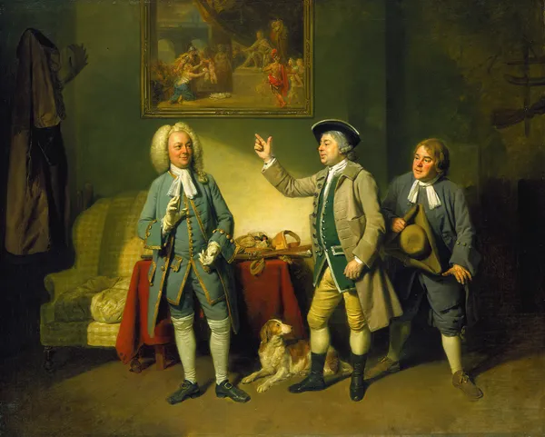 Scene From ‘love In A Village’ av Johan Joseph Zoffany