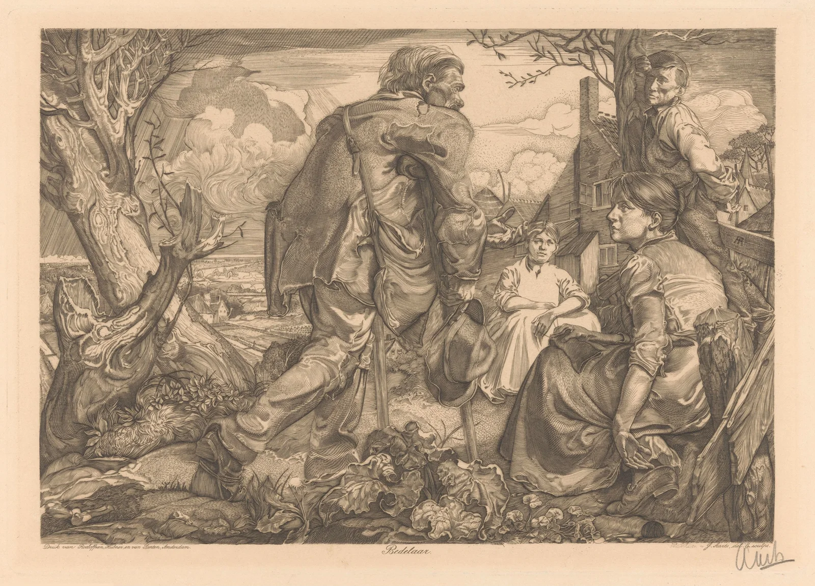 Bedelaar av Johannes Josephus Aarts