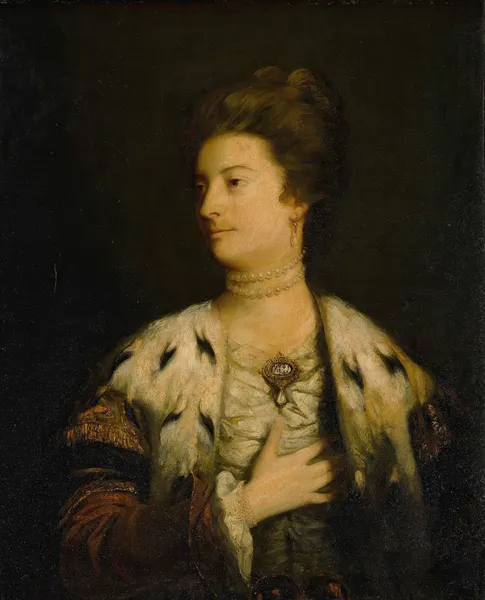 Portrait Of Lady Williams Wynn av Sir Joshua Reynolds