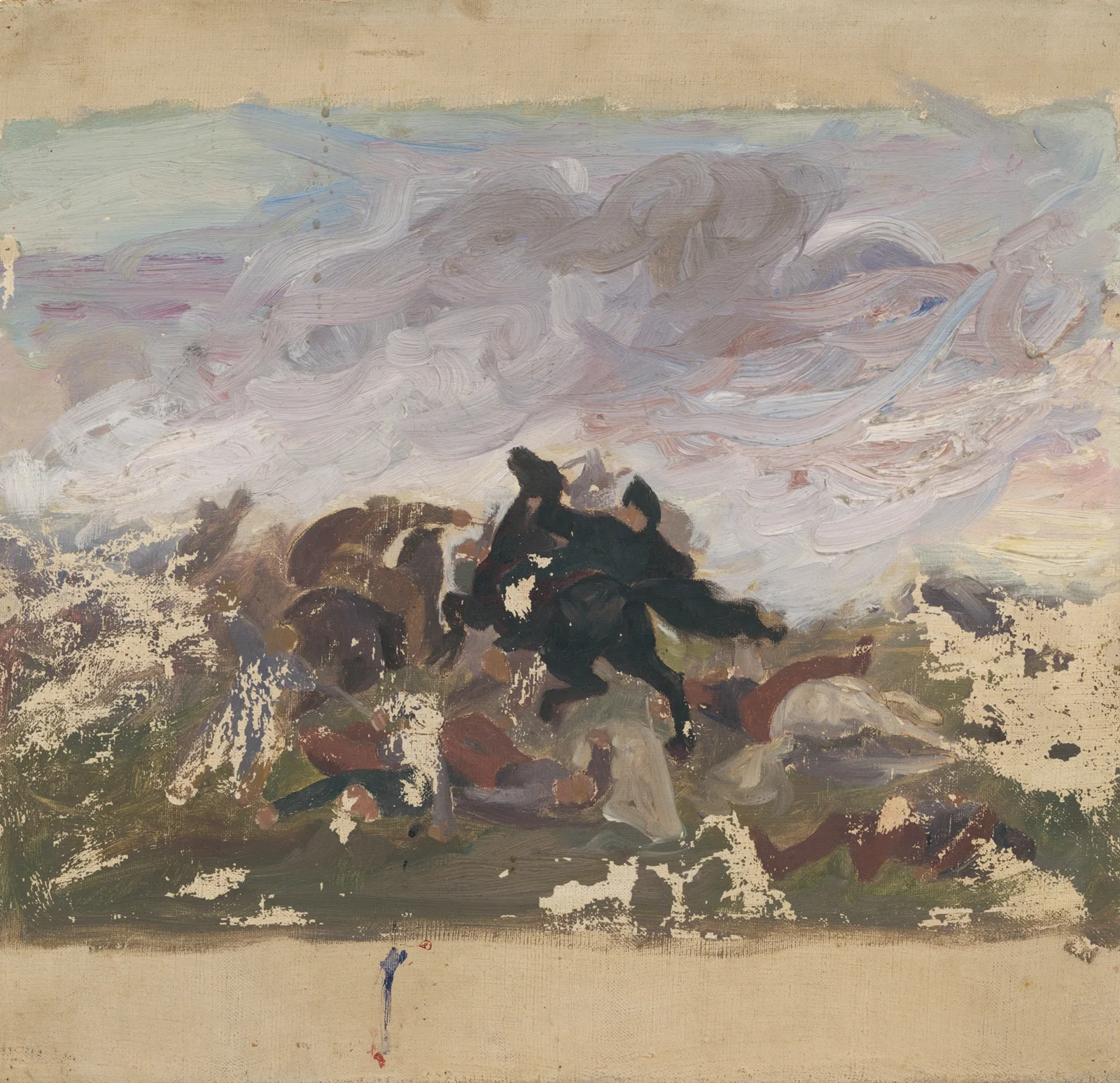 Riders on horseback av Jozef Hanula