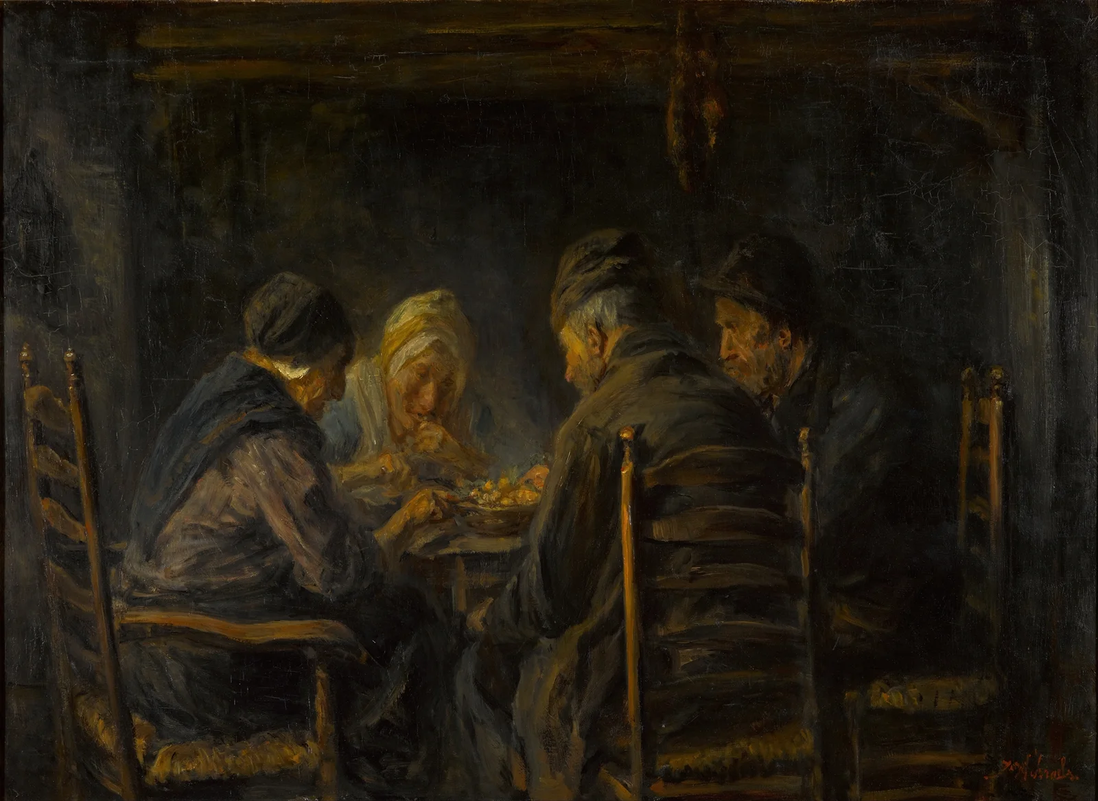 Potato eaters av Jozef Israëls