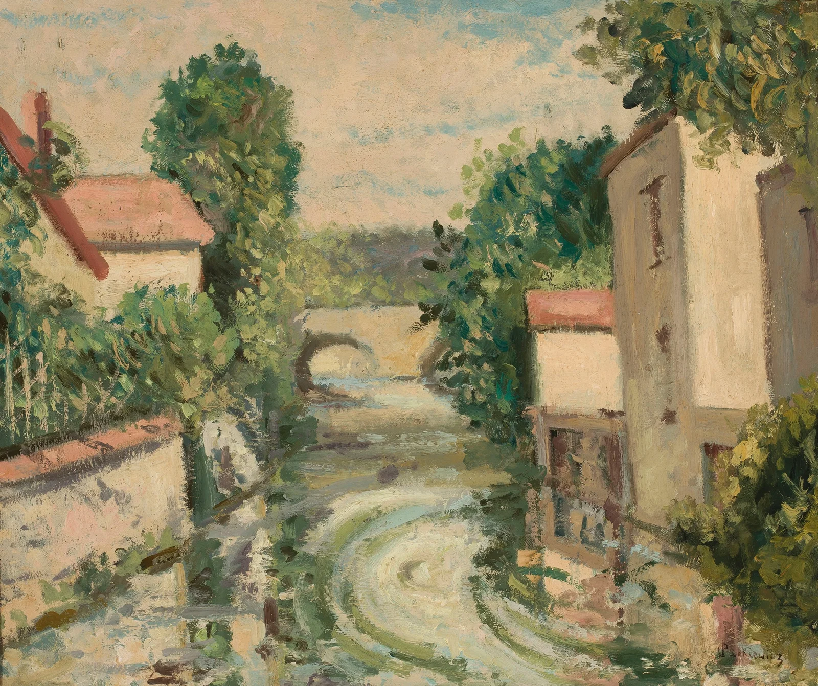 Landscape av Józef Pankiewicz