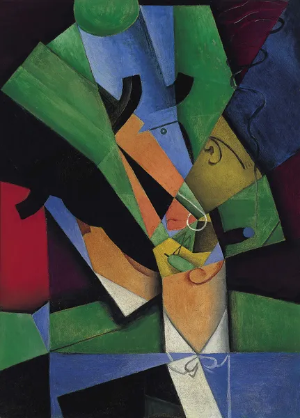 The Smoker av Juan Gris