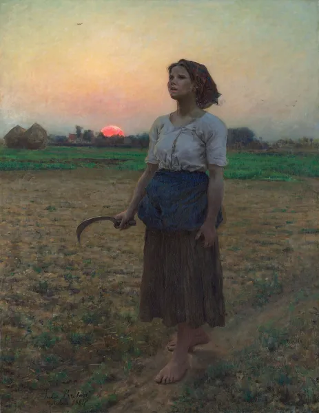 The Song of the Lark av Jules Breton