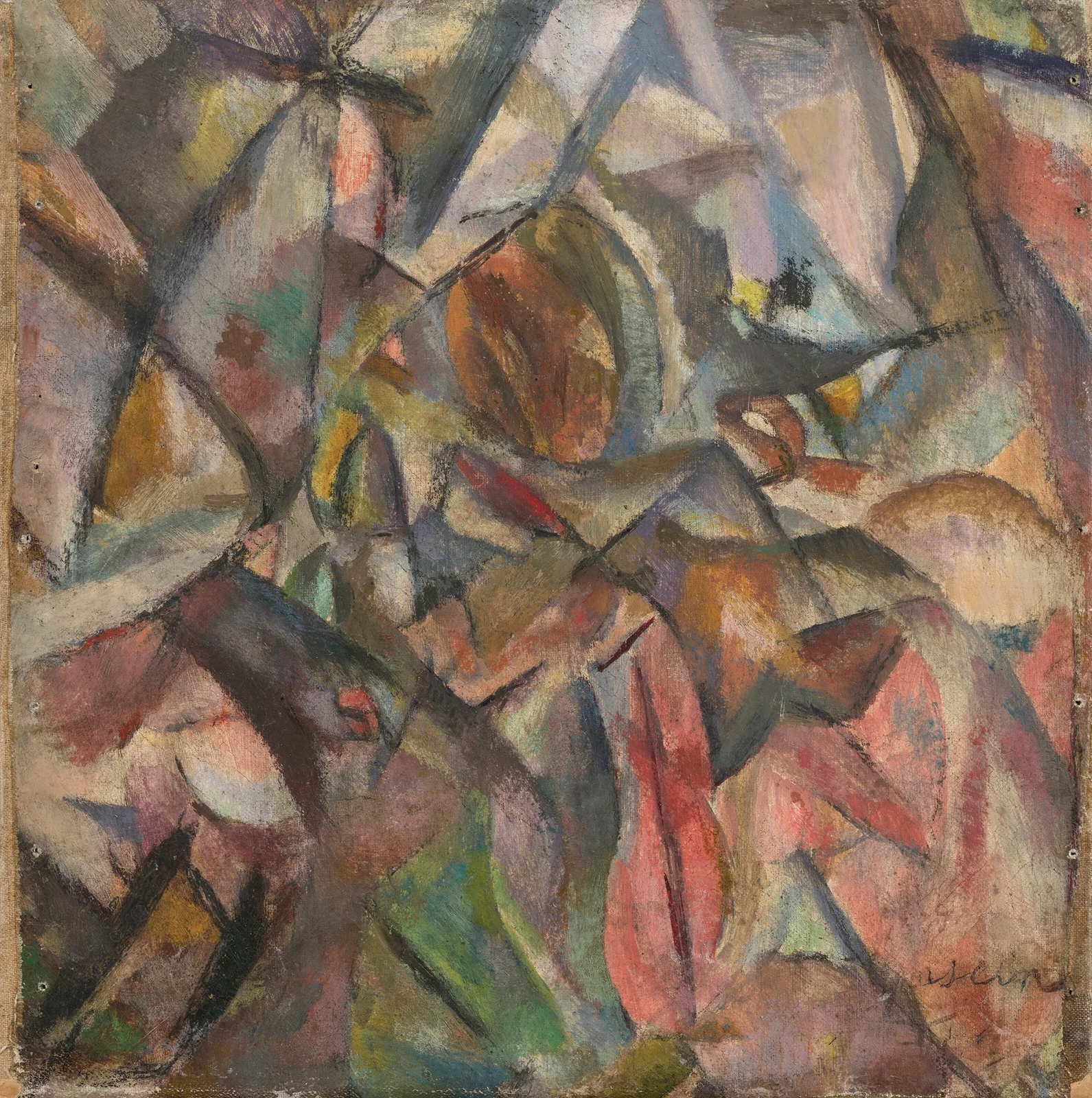 Étude cubiste av Jules Pascin
