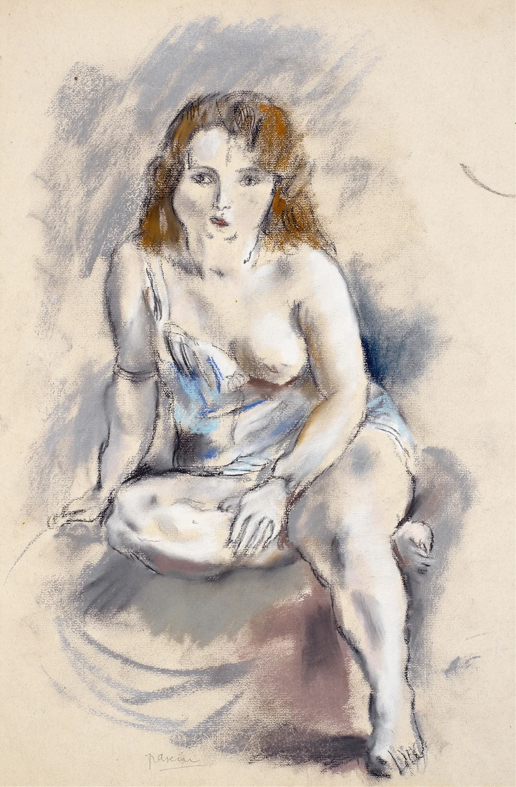 Nude av Jules Pascin