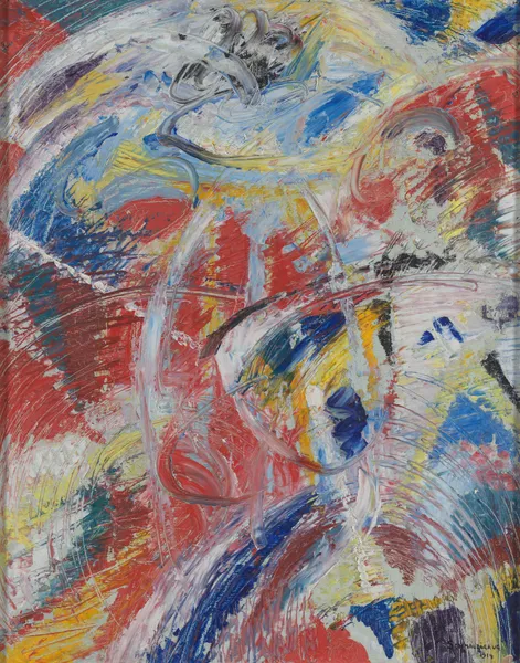 Development of a Theme in Red: Carnival av Jules Schmalzigaug
