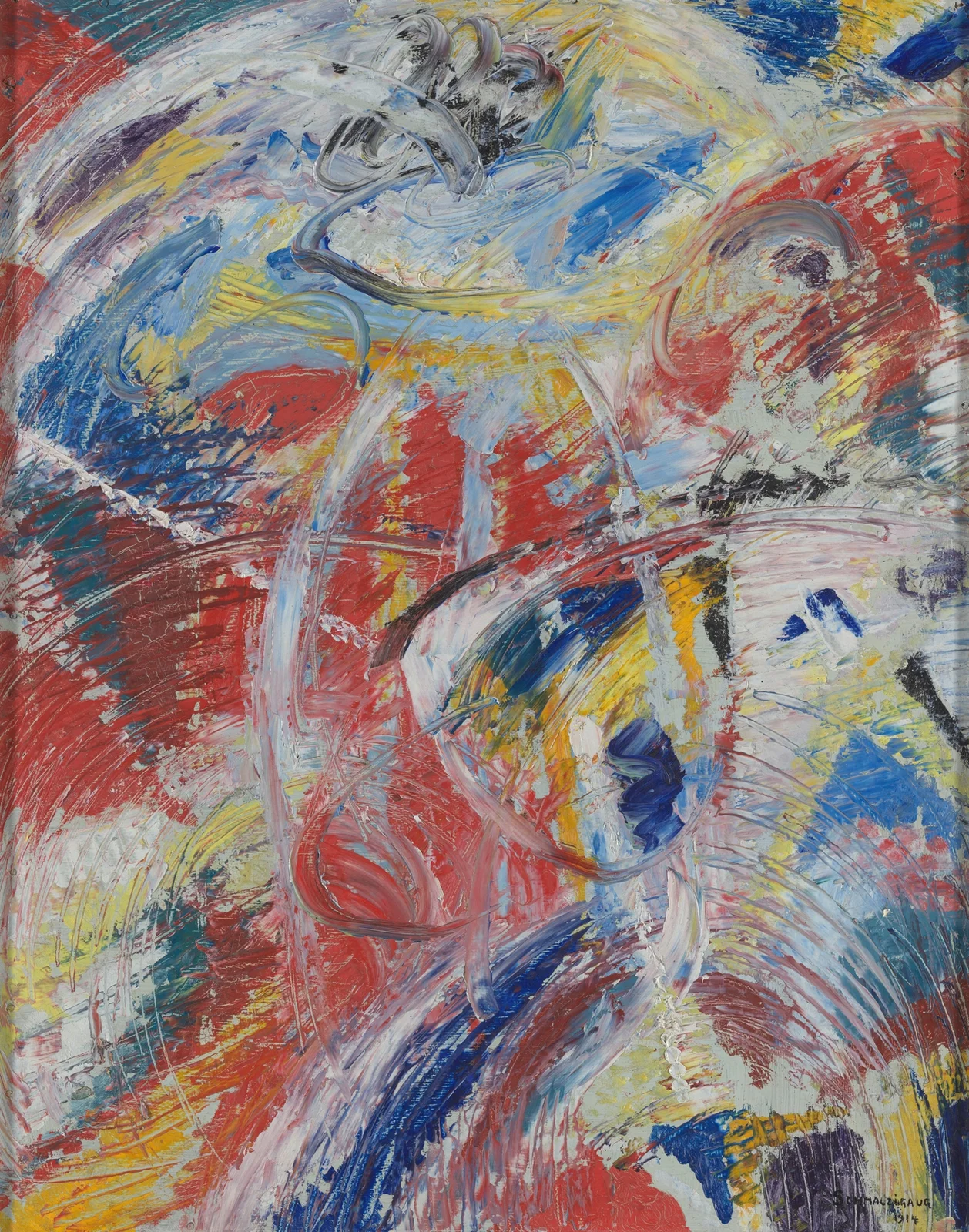 Development of a Theme in Red: Carnival av Jules Schmalzigaug