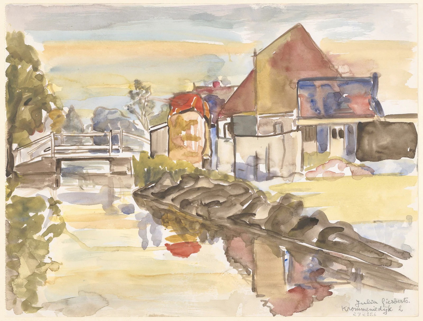 Landscape (20th century) av Julia Giesberts