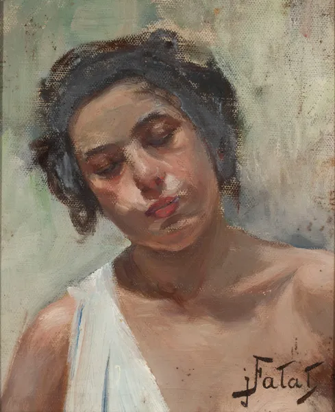 Girl, study av Julian Falat
