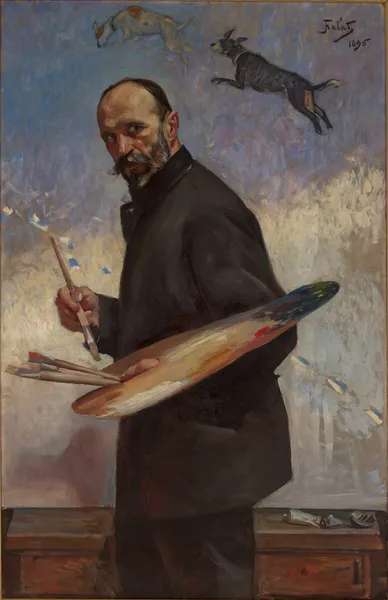 Self-portrait av Julian Falat