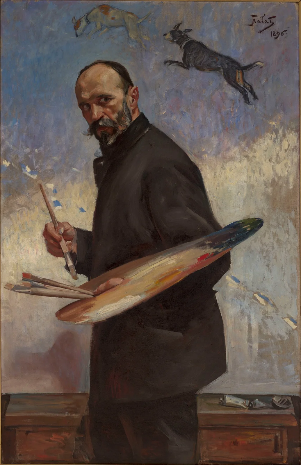 Self-portrait av Julian Falat