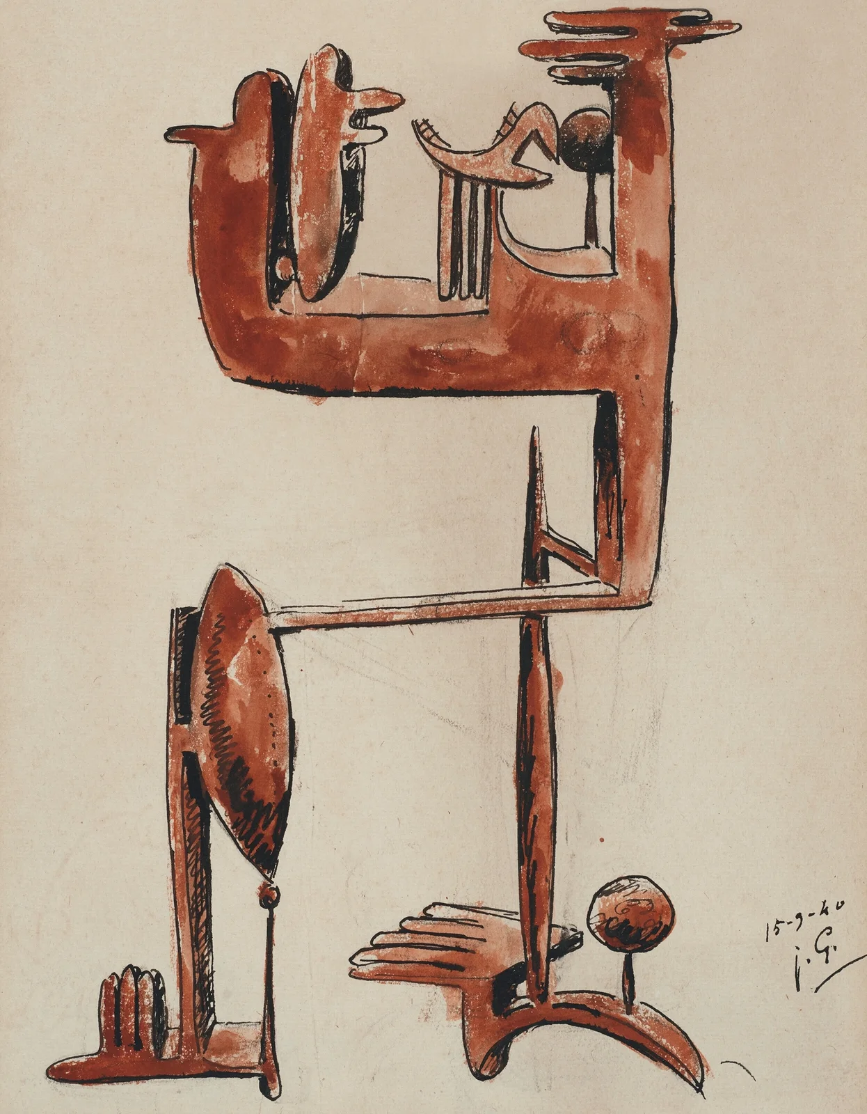 Abstrait av Julio González