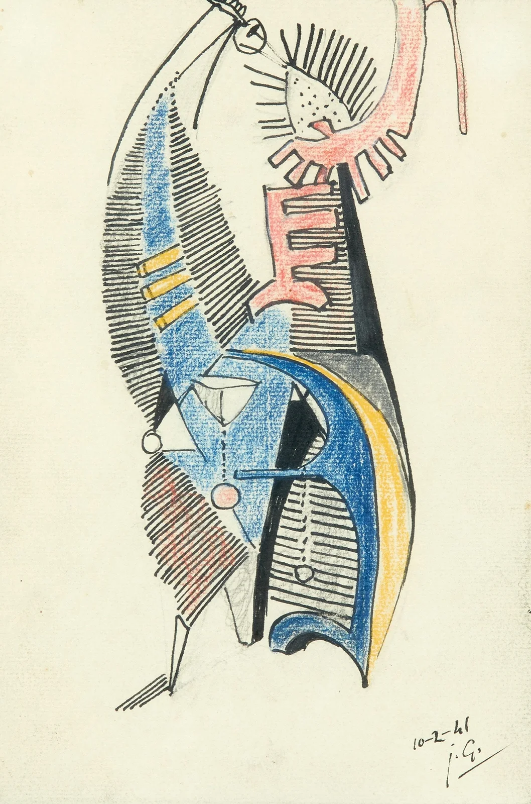 Composition av Julio González