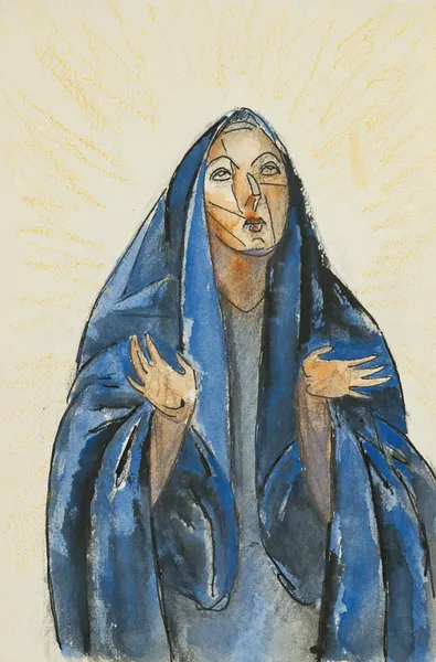 Femme priant av Julio González