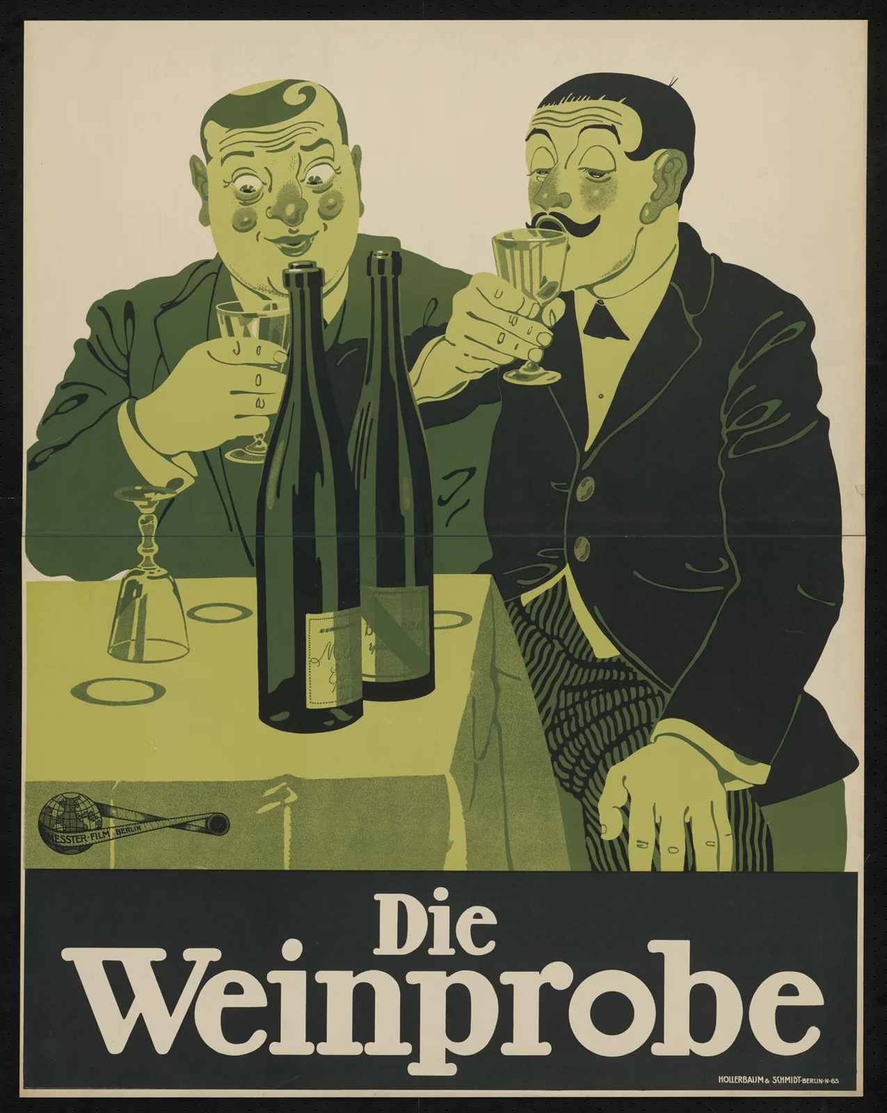 Die Weinprobe av Julius Klinger