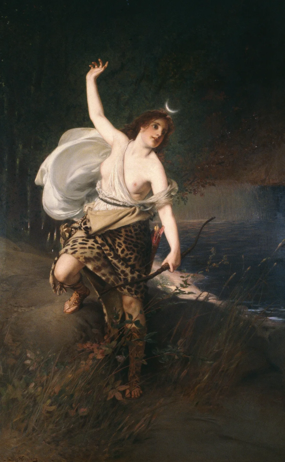 Diana av Julius Kronberg