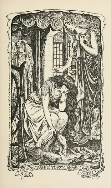 The Fairy, the Princess, and the Donkey’s Skin av Henry Justice Ford