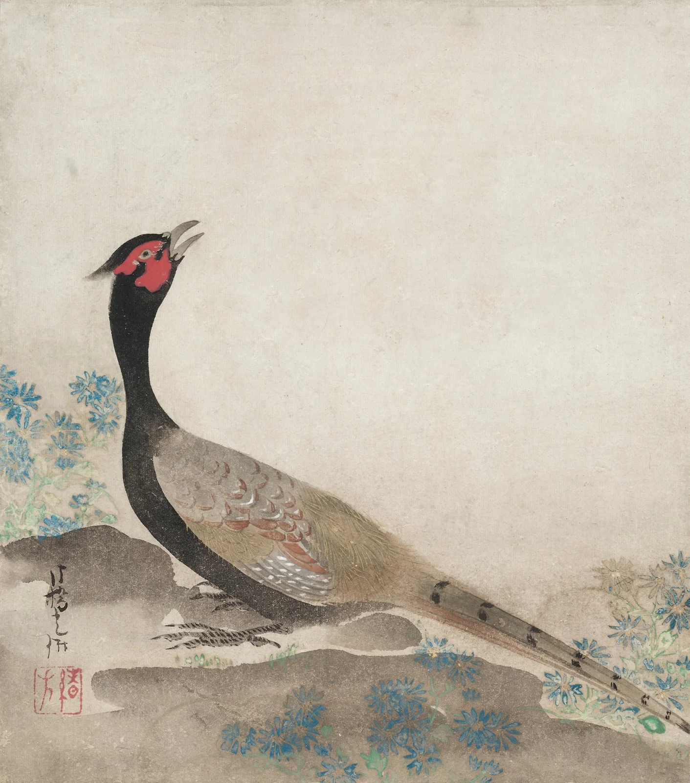 Pheasant av Ogata Kōrin