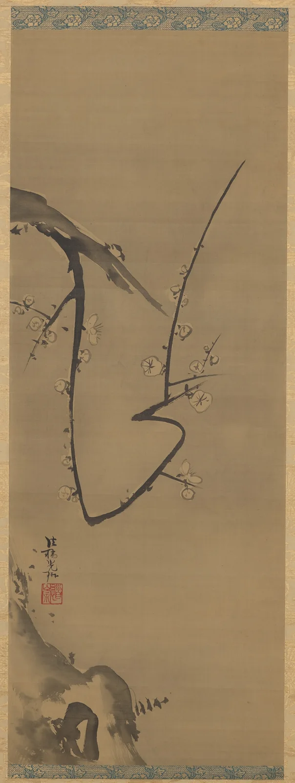 Plum Tree av Ogata Kōrin
