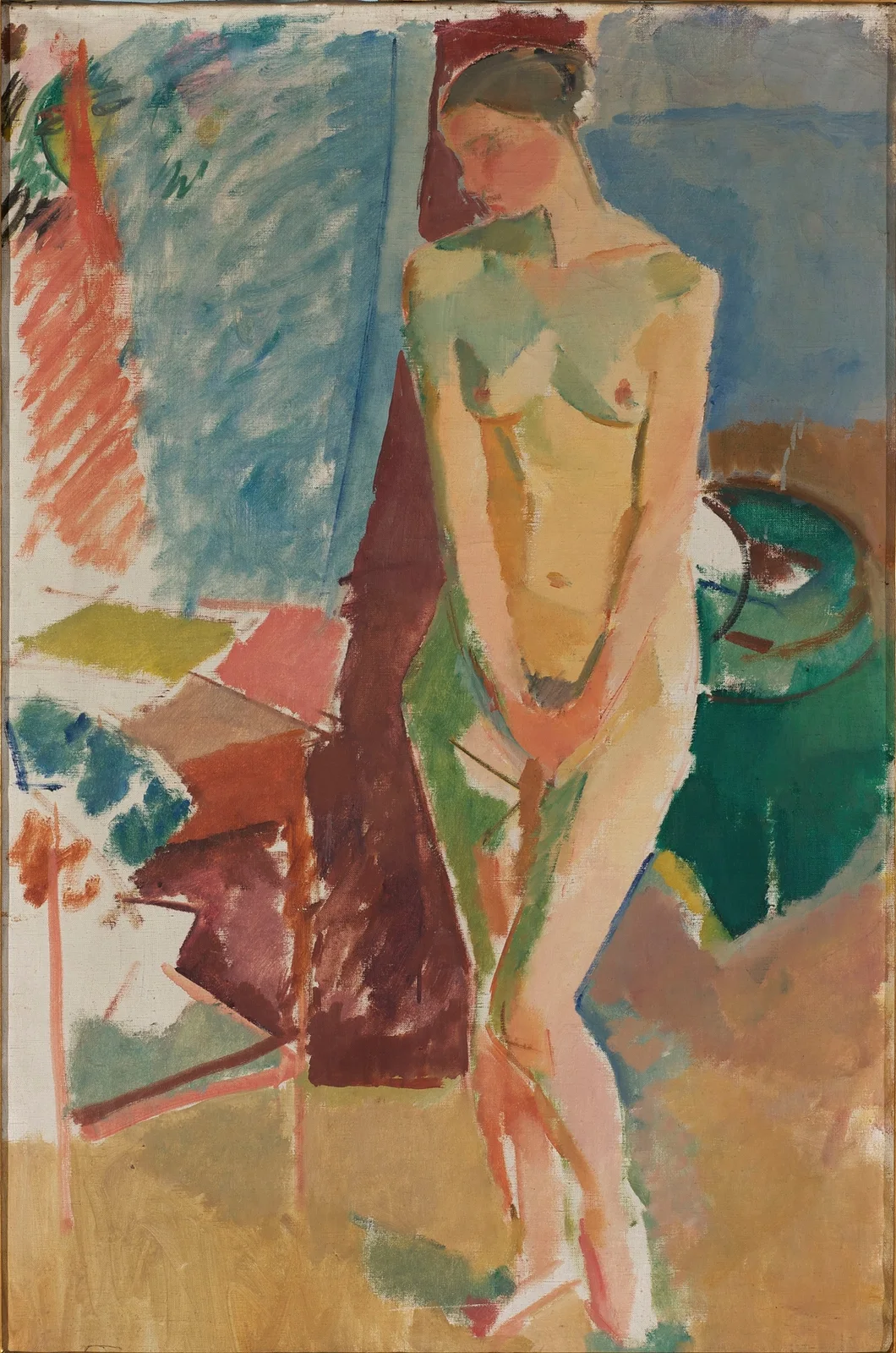 Standing nude av Karl Isakson