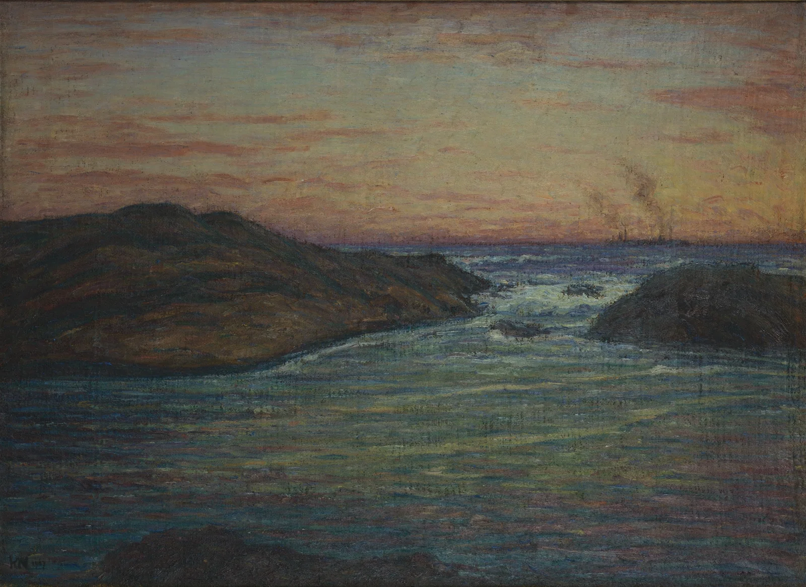 Bränningen av Karl Nordström