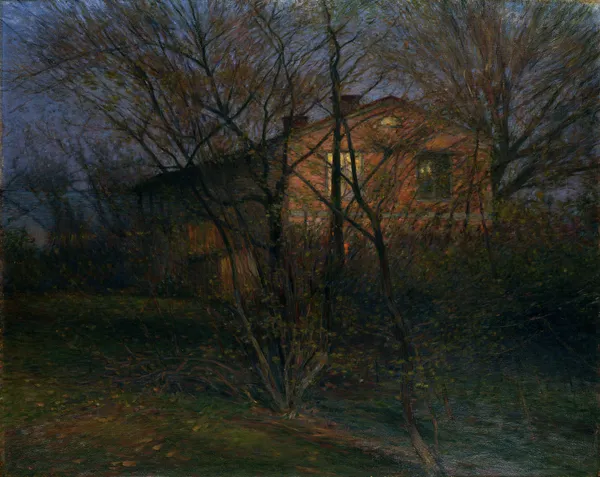 The Yellow House av Karl Nordström