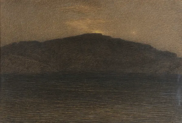 Twilight in Spring I av Karl Nordström