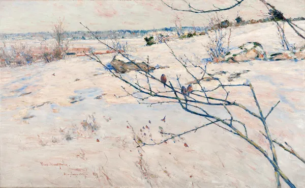 Winter Landscape av Karl Nordström