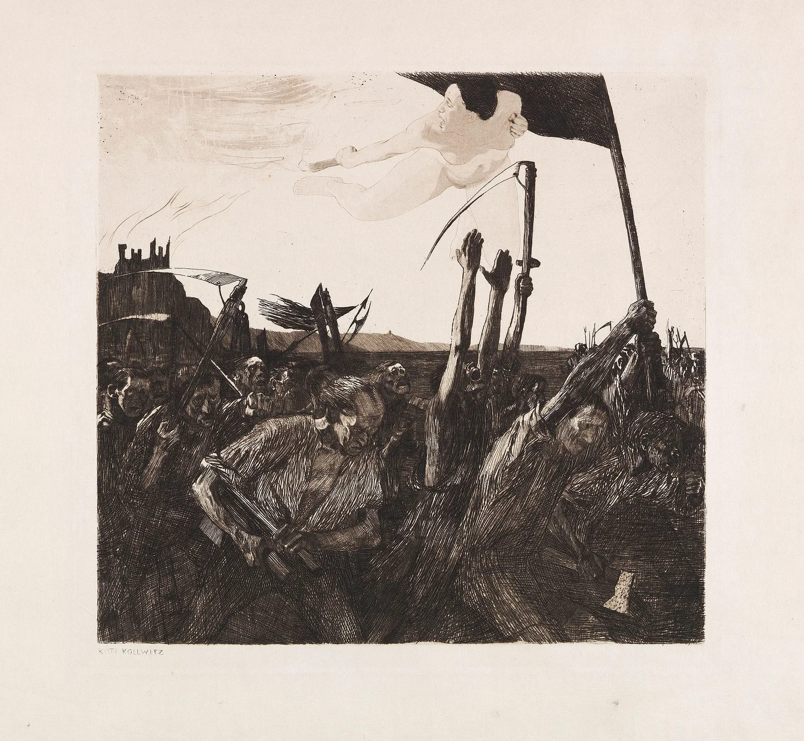 Aufruhr av Käthe Kollwitz