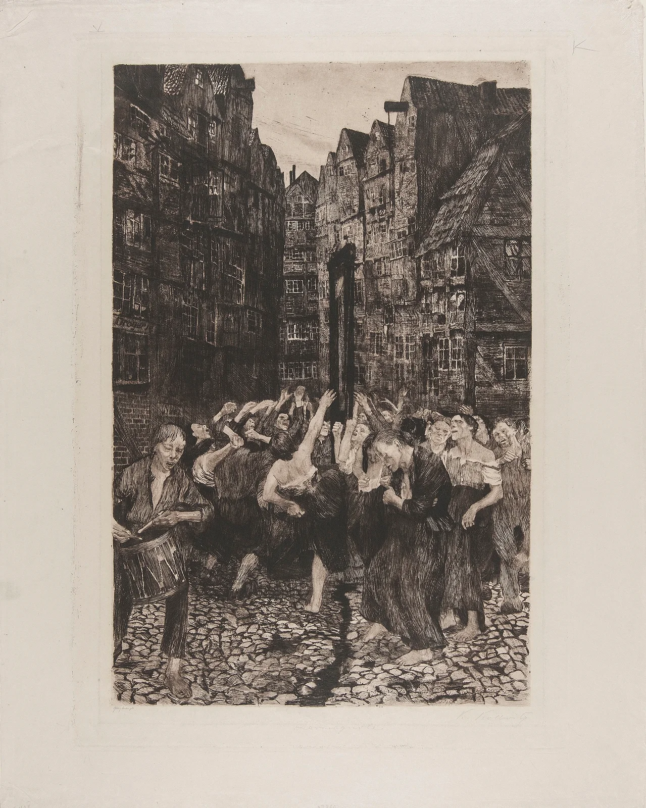 Die Carmagnole av Käthe Kollwitz
