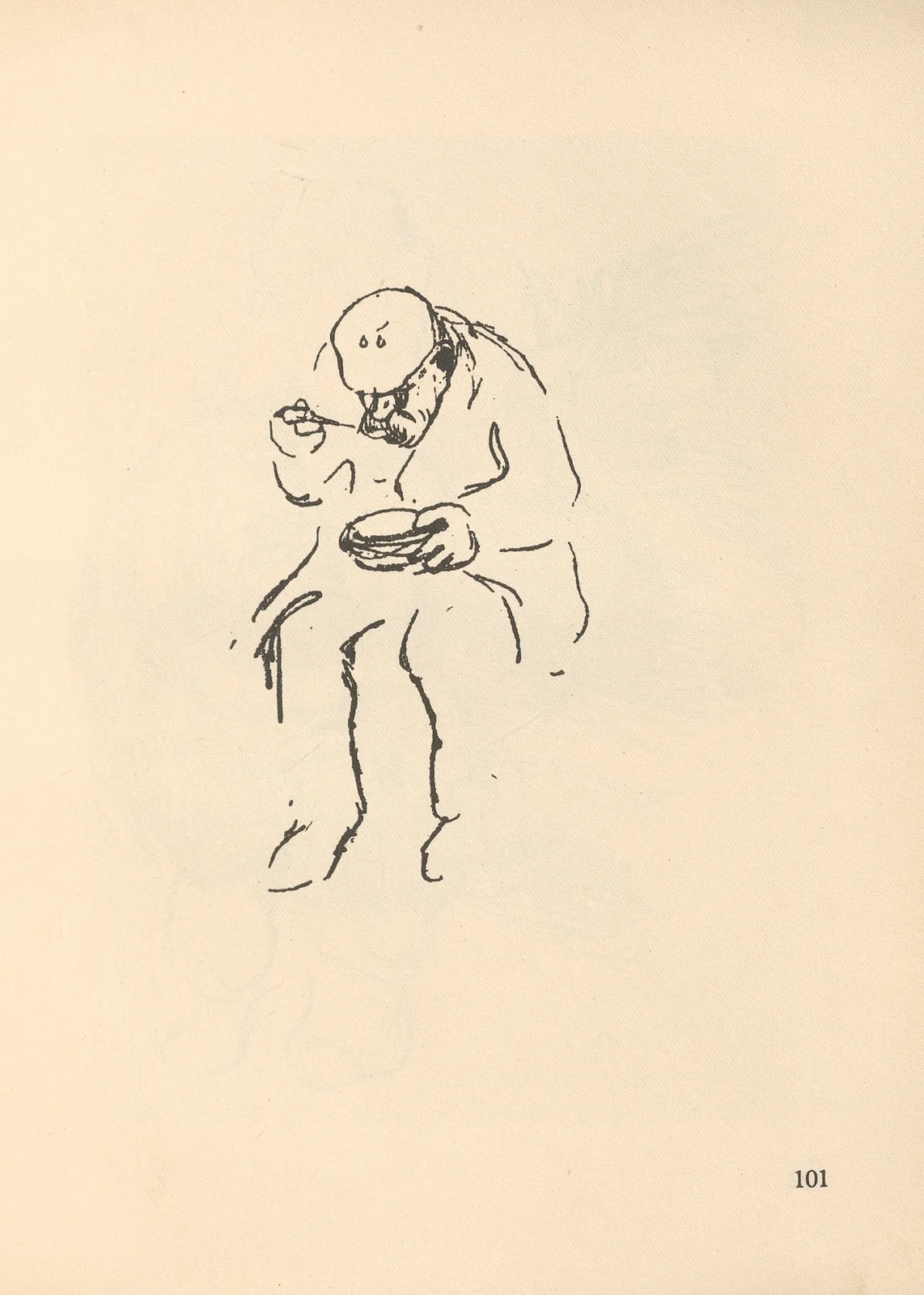 Essender‎ ‎Mann av Käthe Kollwitz