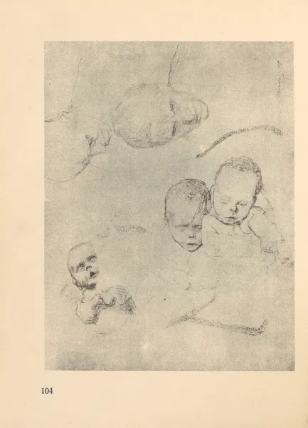 Frauen und Kinder, 1925 – nr 2 av Käthe Kollwitz