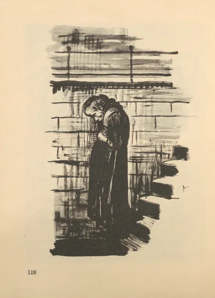 Frauen und Kinder, 1925 – nr 5 av Käthe Kollwitz
