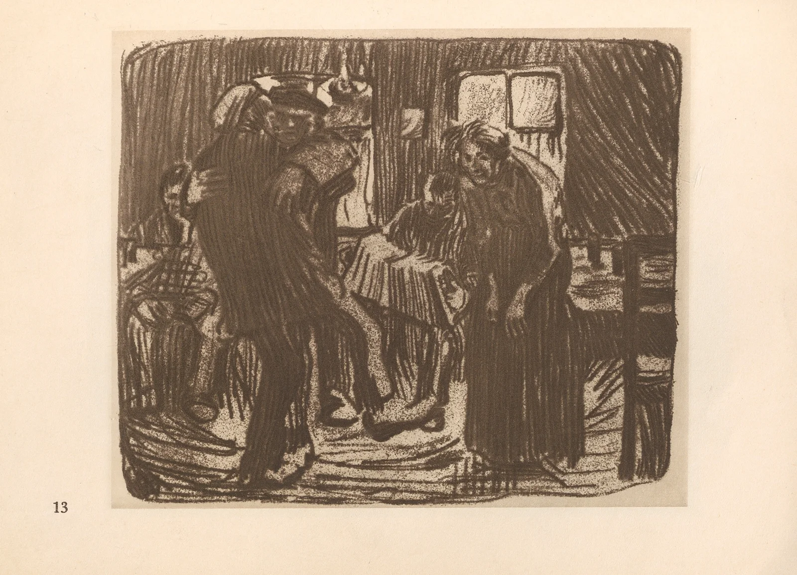 Kneipe av Käthe Kollwitz