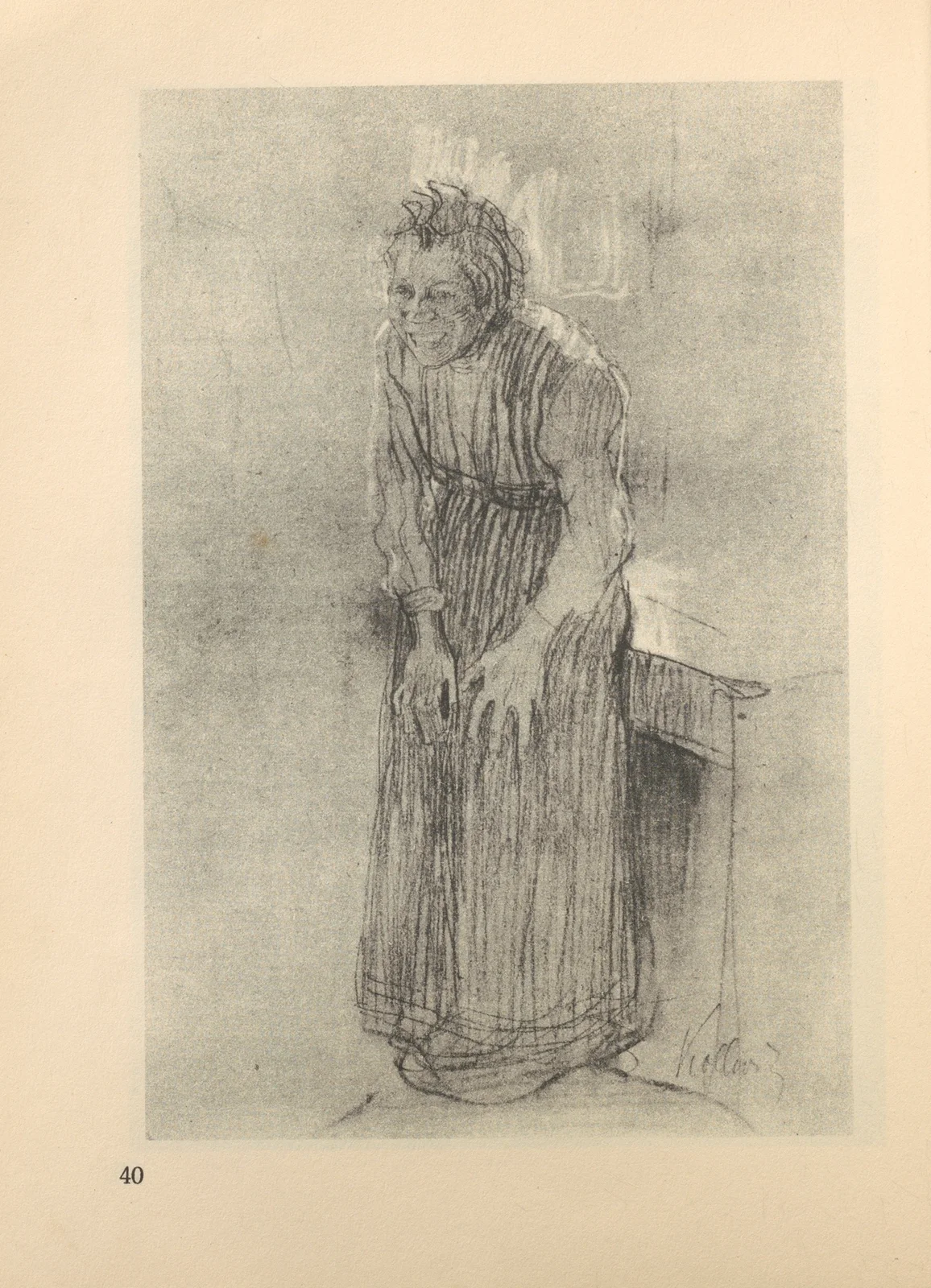 Kneipe av Käthe Kollwitz