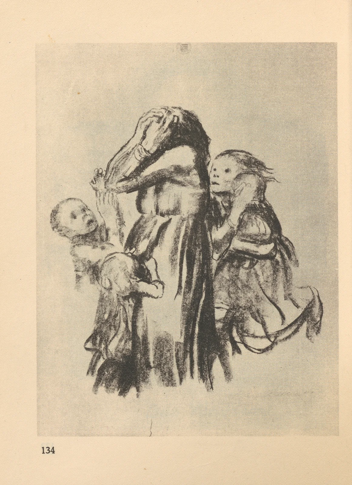 Krieg av Käthe Kollwitz