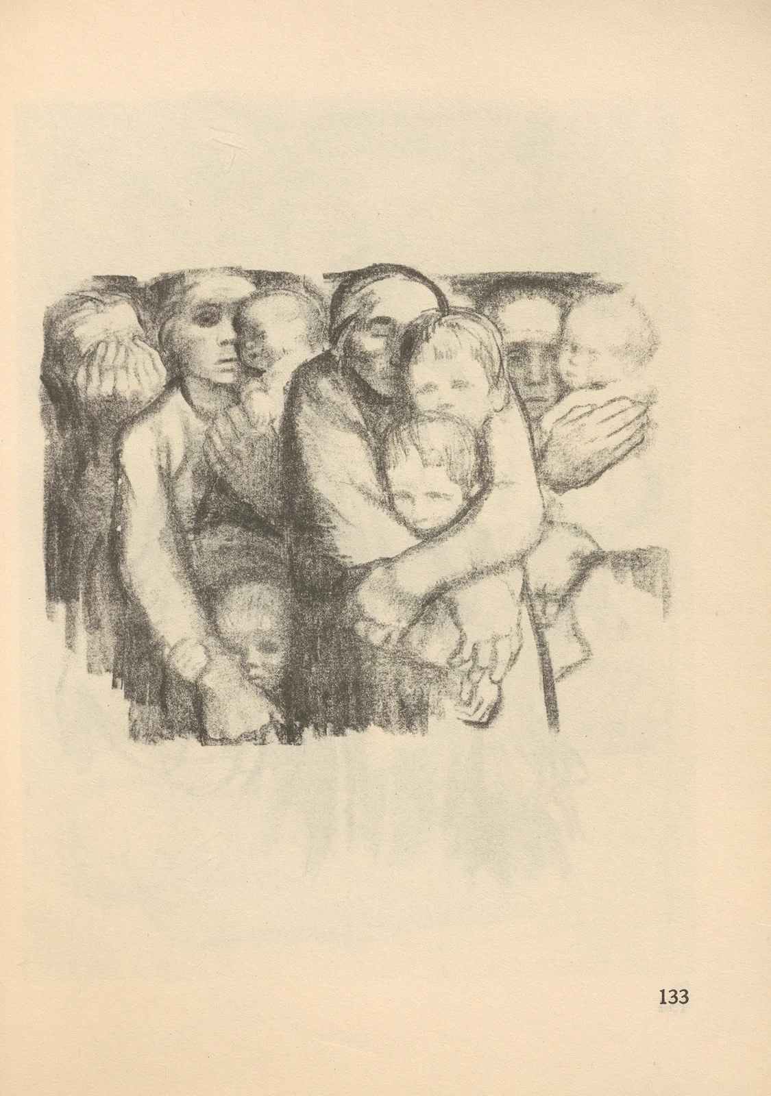 Krieg av Käthe Kollwitz