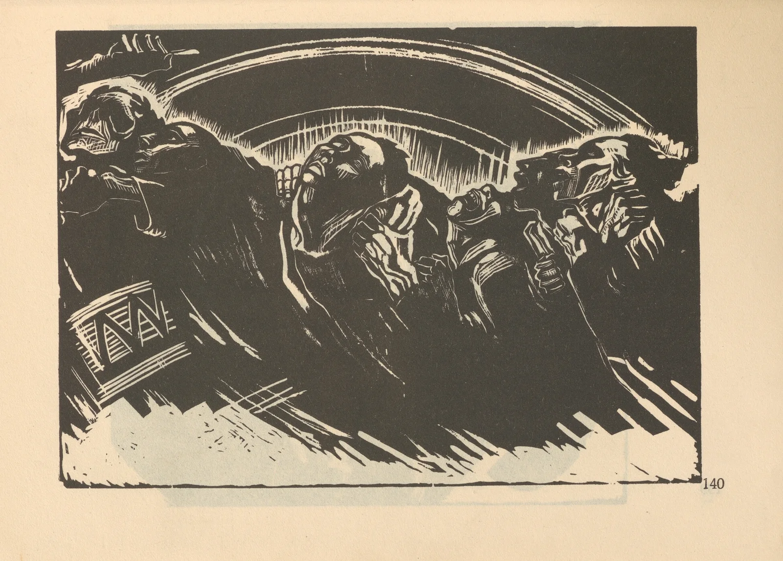 Krieg, 1925 – nr 6 av Käthe Kollwitz