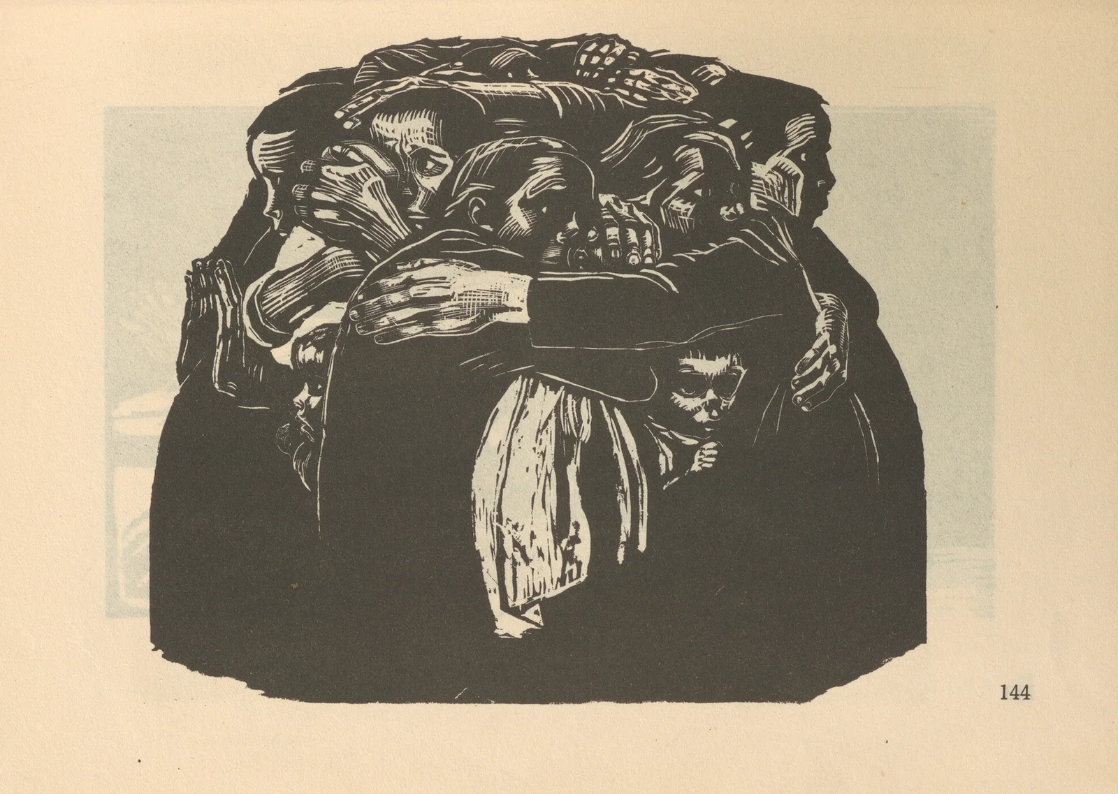 Krieg av Käthe Kollwitz
